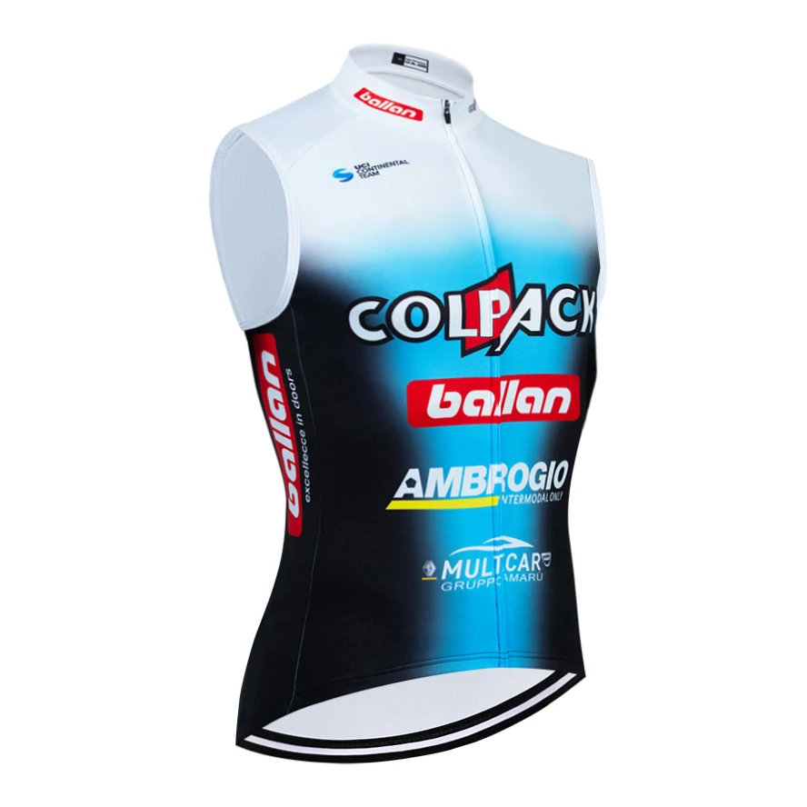 Cycling Jersey Cycling Vest Colpack Cycling Jersey Vest Fashion Men Women Team Pro Bike Windbreaker Maillot Ropa Ciclismo Bicycl Tshirt Clothing