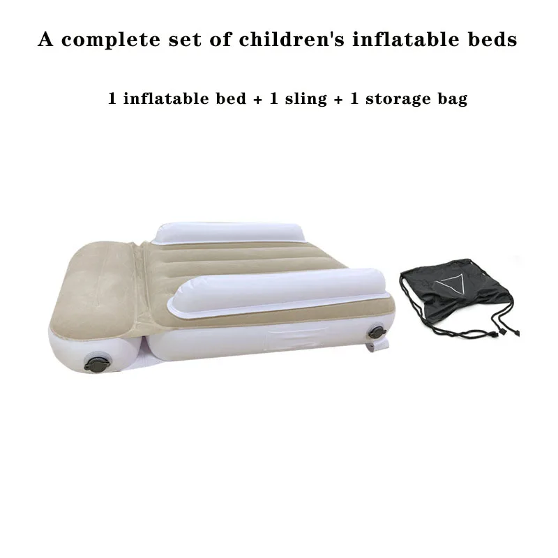 New Product Car PVC Flocking Portable Airplane Train Bus Outdoor Inflatable Bed Station Wagon Rear Seat