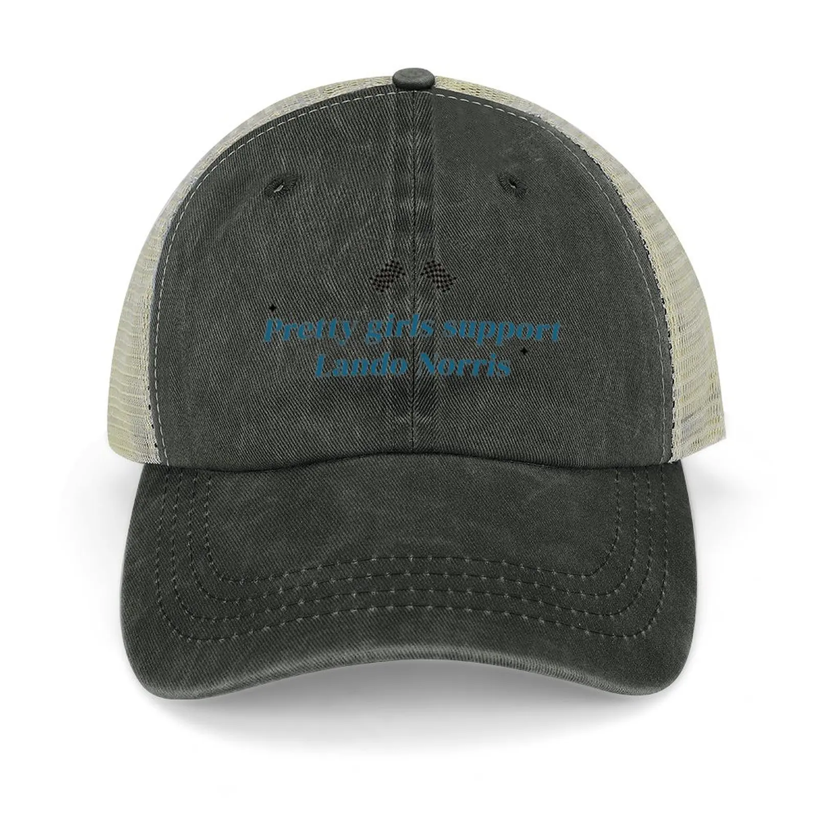 

Pretty girls support Lando Norris Cowboy Hat Golf derby hat Hip Hop Woman Men's