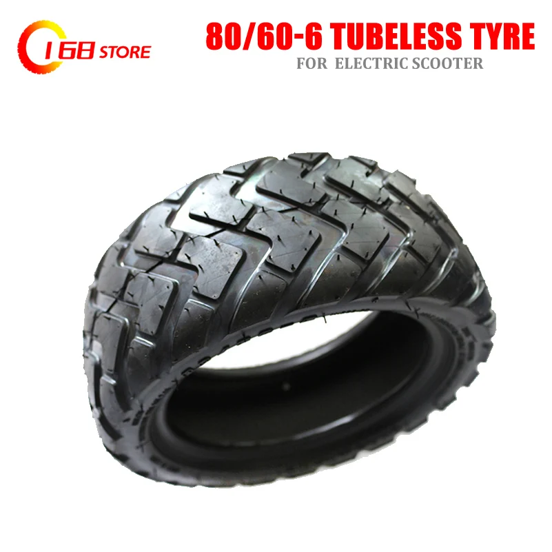 

Good quality 80/60-6 tire tubeless scooter wear-resistant for New electric mini kibe avt All of this model