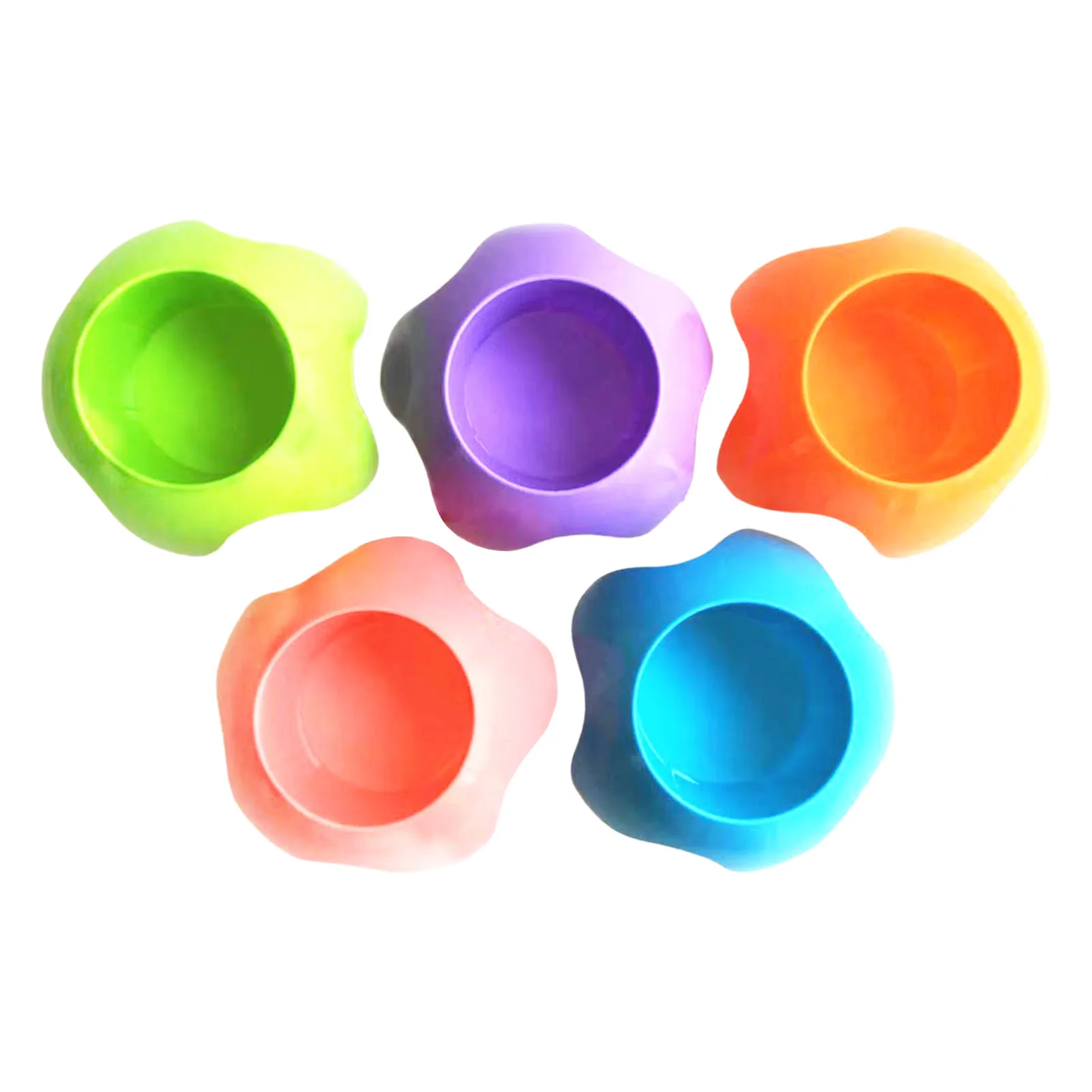 Beach Cup Holders Sand Sand Cup Holder For Beach 5 Pack Multicolor