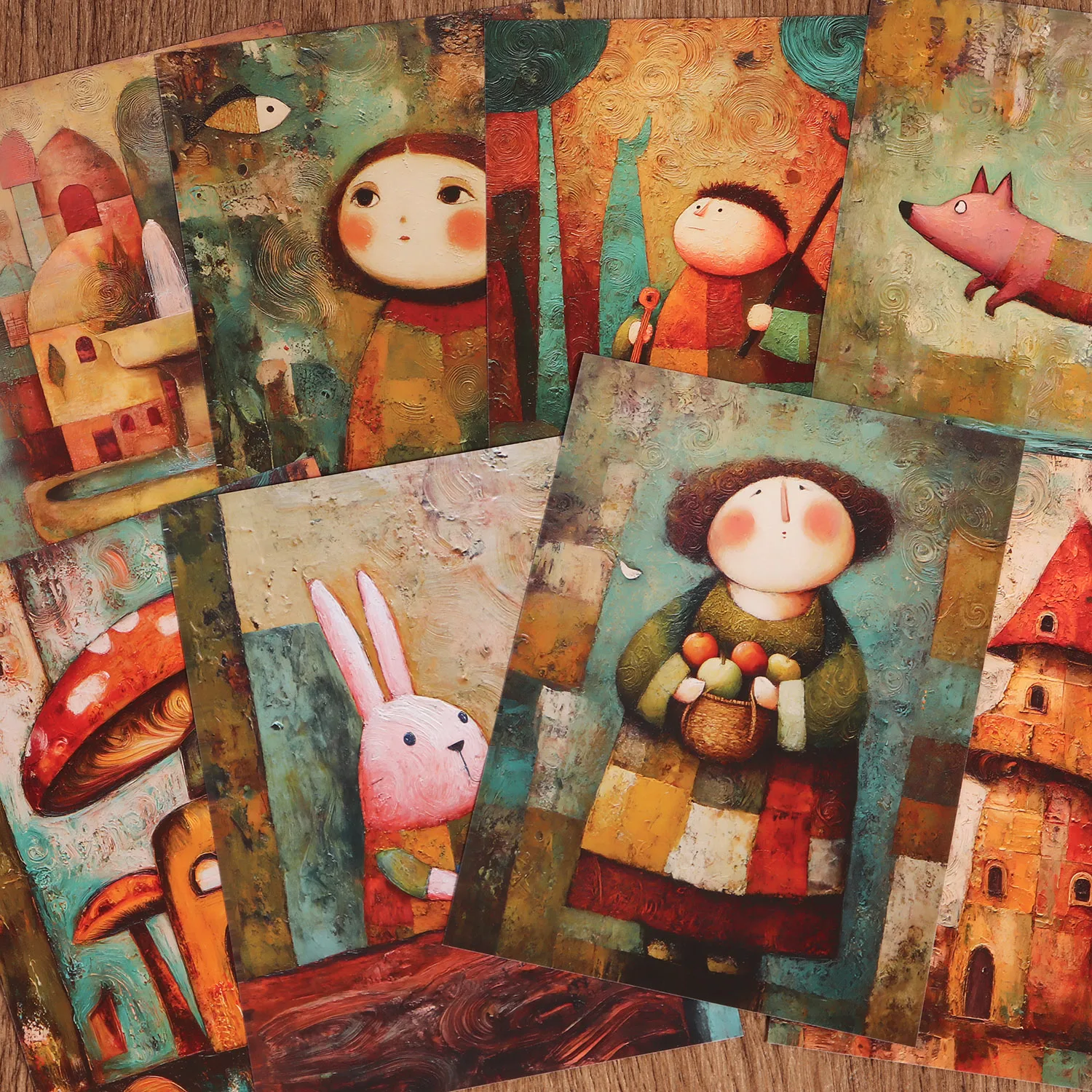 32pieces DIY Junk Journal Paper, Creative Journaling Wall Art, Scrapbooking
