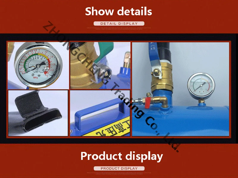 Cart tire inflator sealer truck vacuum tire blower High pressure inflator Explos