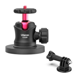 Ulanzi CO29 Magnetic Action Camera Mount with 360° Ballhead and Universal Adapter - CO29