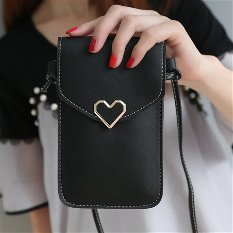 Transparent Touch Screen Women Purse Wallet
