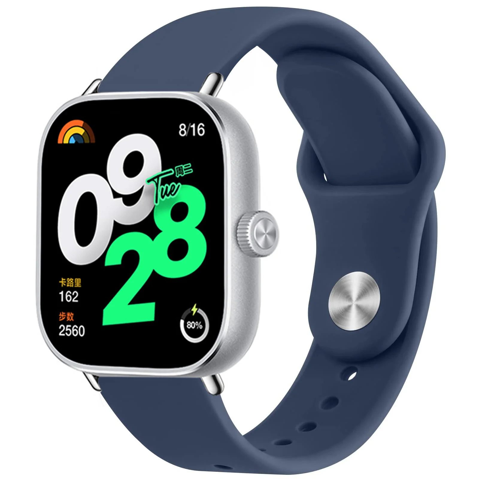 Silicone Sport Replacement Wristband Strap - Universal Fit