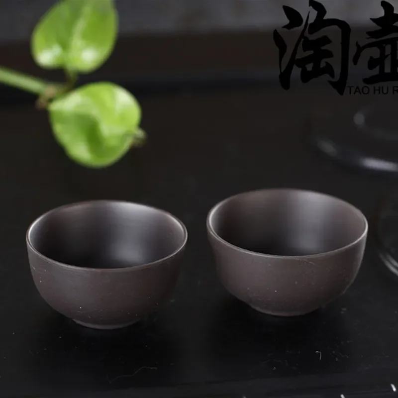 20ml Yixing Purple Clay Tea Cup Portable Beauty Small Tea Bowl Zen Ceramic Master Cup Traditional Tea Ceremony Accessories