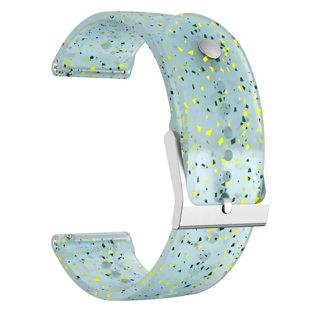 Premium 22mm Soft Silicone Watch Strap - Versatile Replacement Band