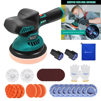 12V Cordless Car Buffer Polisher,6 Variable Speed 1