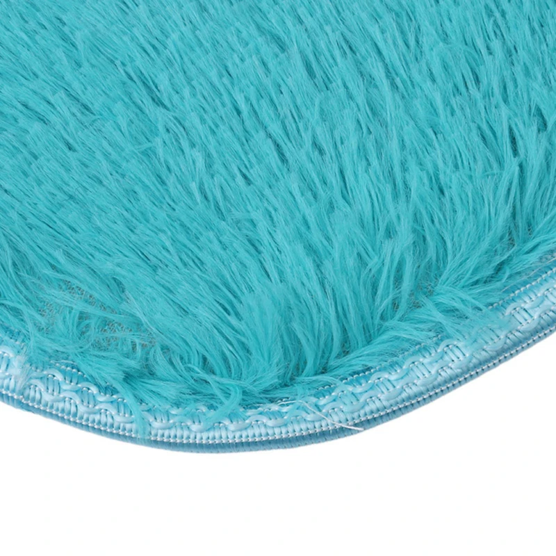30*40cm Love Heart Shaped Doormat Non-Slip Soft Microfiber Fluffy Bathroom Floor Area Rug For Bedroom Mat Carpets Living Room floor mat plush rug decorative carpet plush carpet non slip carpet floor cushion