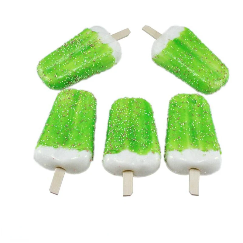 Fake Ice Cream Simulated food Model Refrigerator Stickers Creative Dessert Shop Display Window Photography Set Props Articles food model food photography props kitchen food toys fake food prank toys