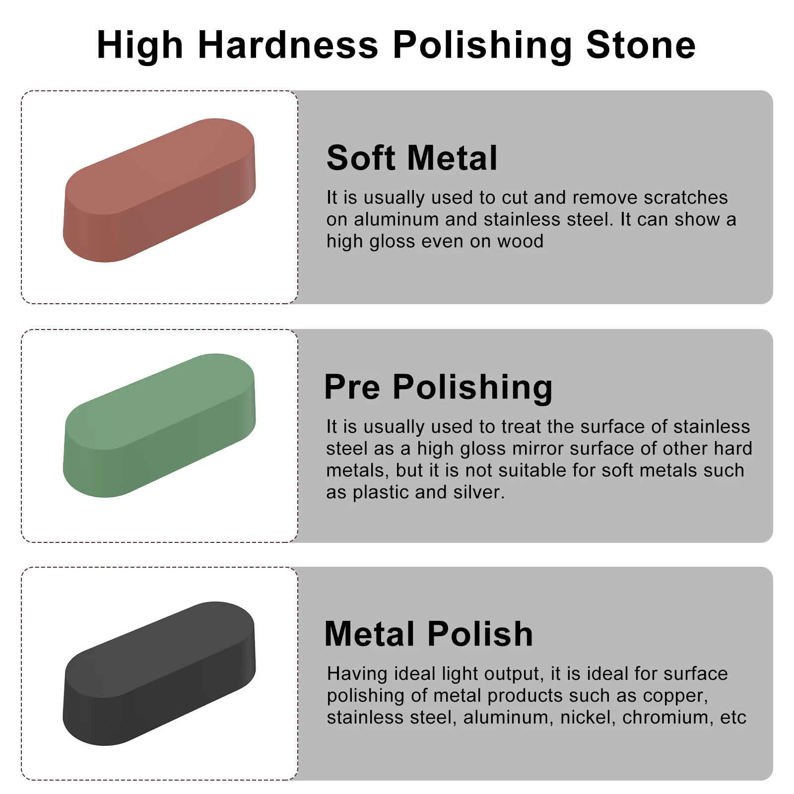 Reusable Cotton Polishing Wheel Kit for Metal Jewelry Glass