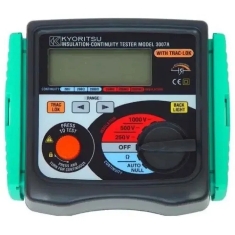 

Kyoritsu 3007A Digital Insulation Continuity Tester Insulation Resistance Meter KEW3007A
