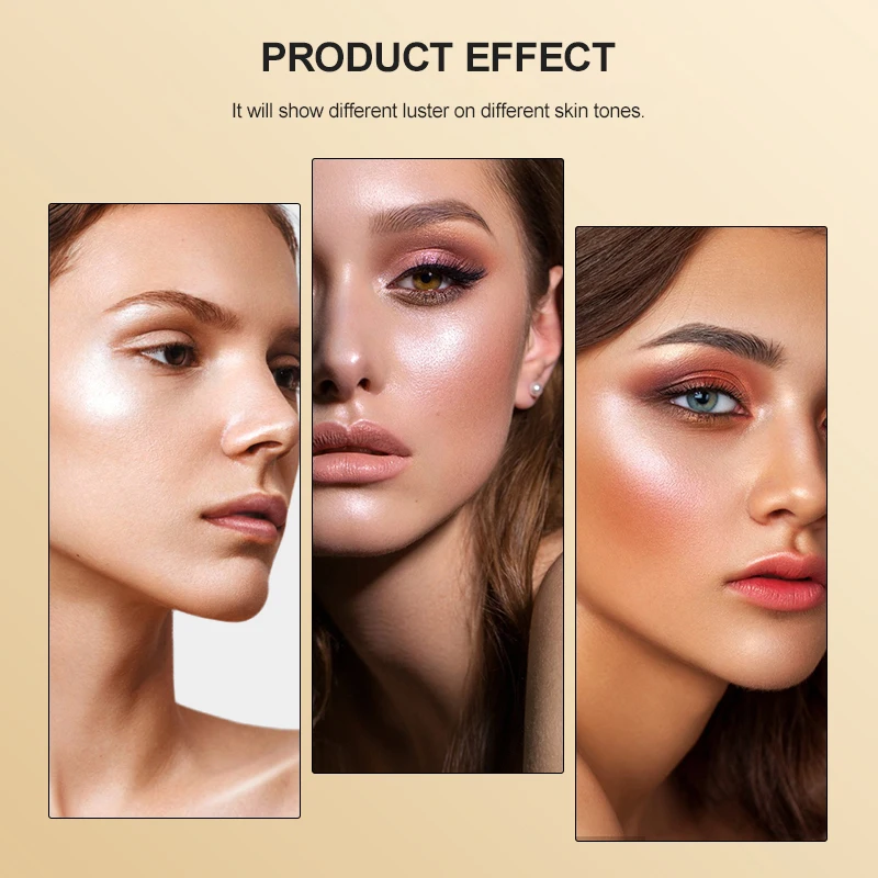 6-Color Diamond Highlighter Powder Spray Waterproof High Gloss Glitter Body Bronzer Highlight Powder Face Contour Illuminator 4
