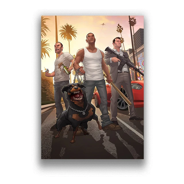 GTA San Andreas Artworks & Wallpapers