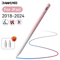 Advanced Palm Rejection Stylus Pen for iPad with Power Display (Gradient Pink)