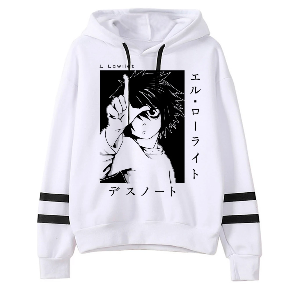 

Death Note hoodies women y2k aesthetic japanese 2023 Fleece clothes female Winter clothes