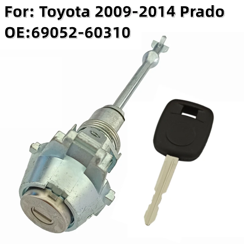 

FLYBETTTER OE:69052-60310 OEM Левый дверной замок, цилиндр для Toyota 2009-2014 Prado с ключом 1 шт.
