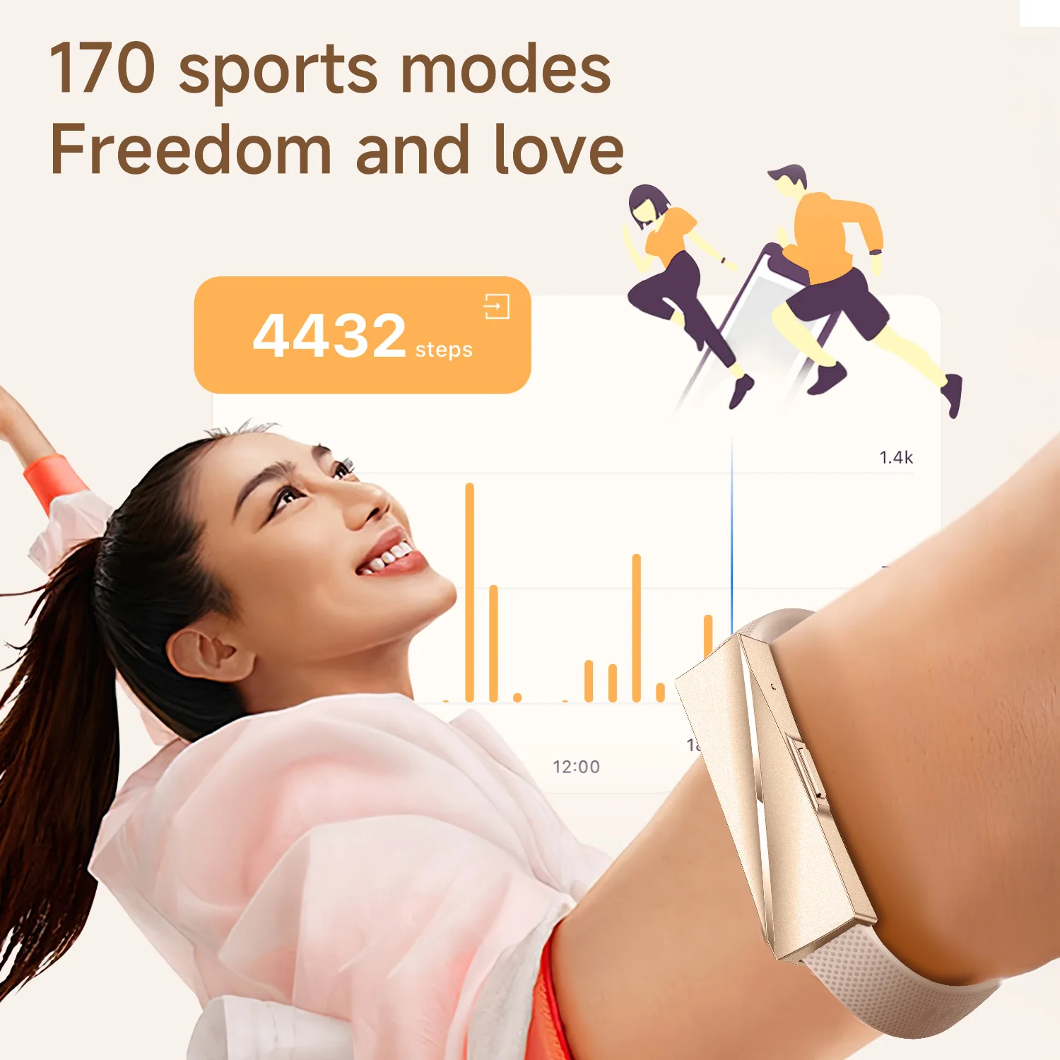 2025 New Unique Smart Watch 170+Sport Mode Camera Control Sleep/Heart Rate Monitor IP68 Waterproof Couple interaction Watch Gift 4