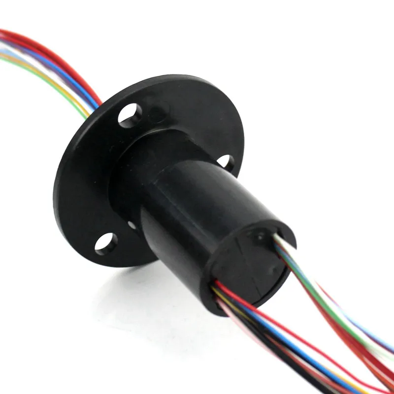 Miniature Slipring 22dia. 12Ways 2A Capsule SlipRing 220V AC 250Rpm CCTV