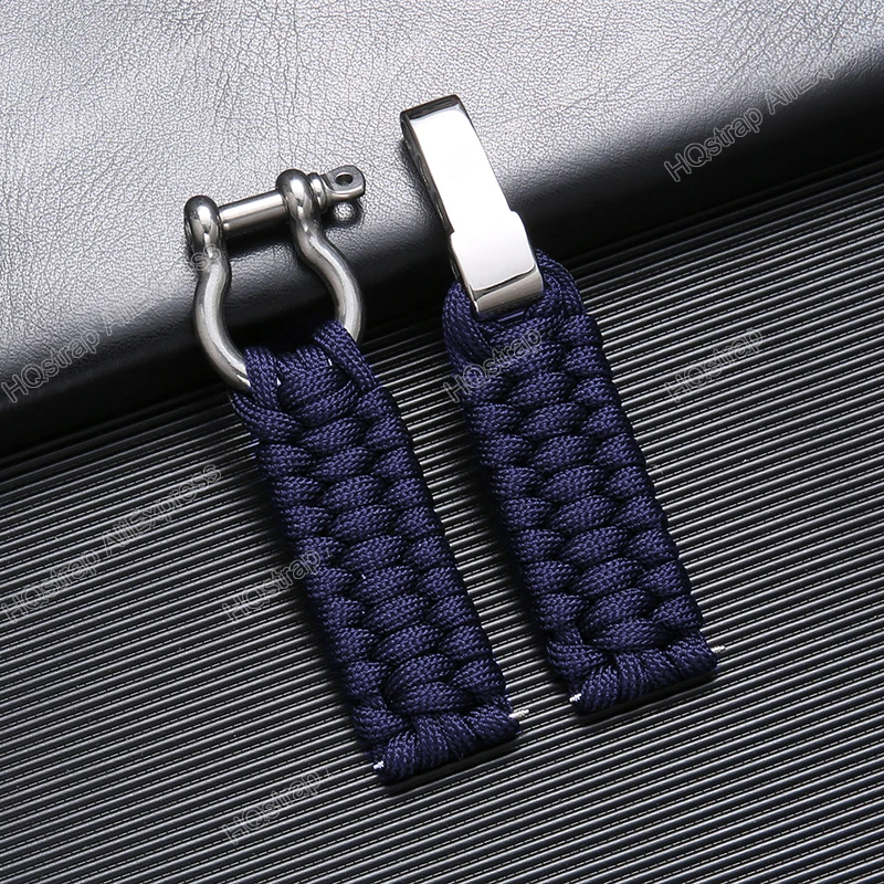Adjustable Sports Nylon Rope Watch Band with Buckle - Universal Size Replacement Wristband Bracelet
