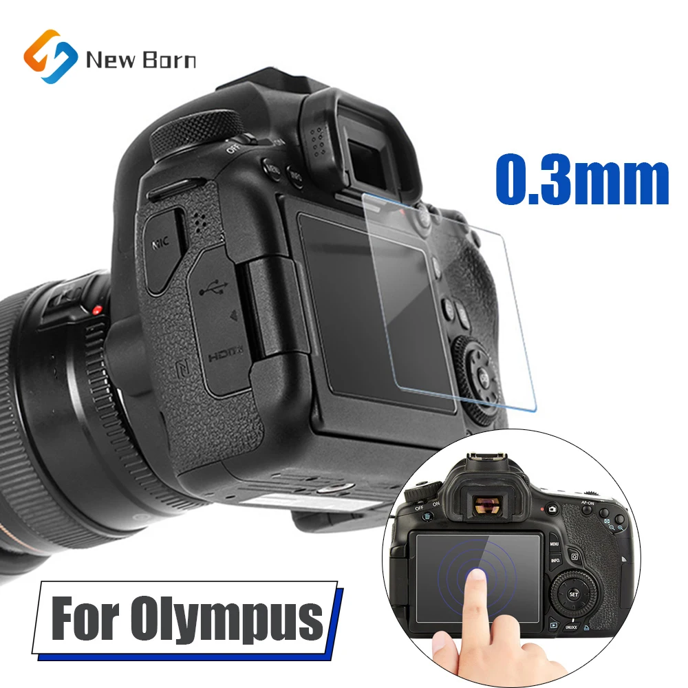9H Lcd Camera Screen Protector Cover Pellicola In Vetro Temperato Per Olympus Em1 Em10 Ii Iii Em5 Epl5 Epl6 Epl7 Epl8 Epl9 Accessori