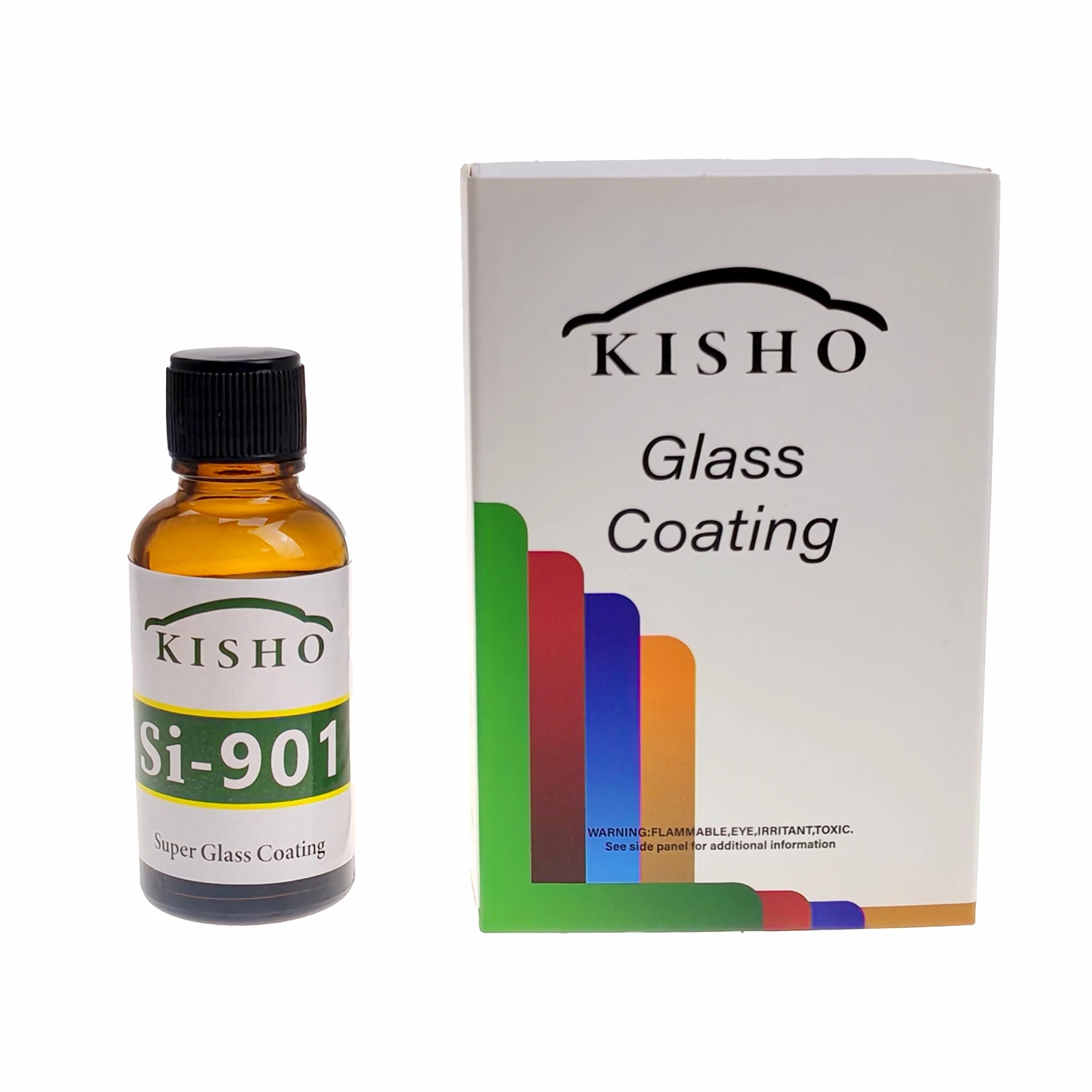SI-901 KISHO Car Liquid Ceramic Coat Hydrophobic Glass Graphene Ceramic Coating Paint Care Anti-scratch Glasscoat Car Polish