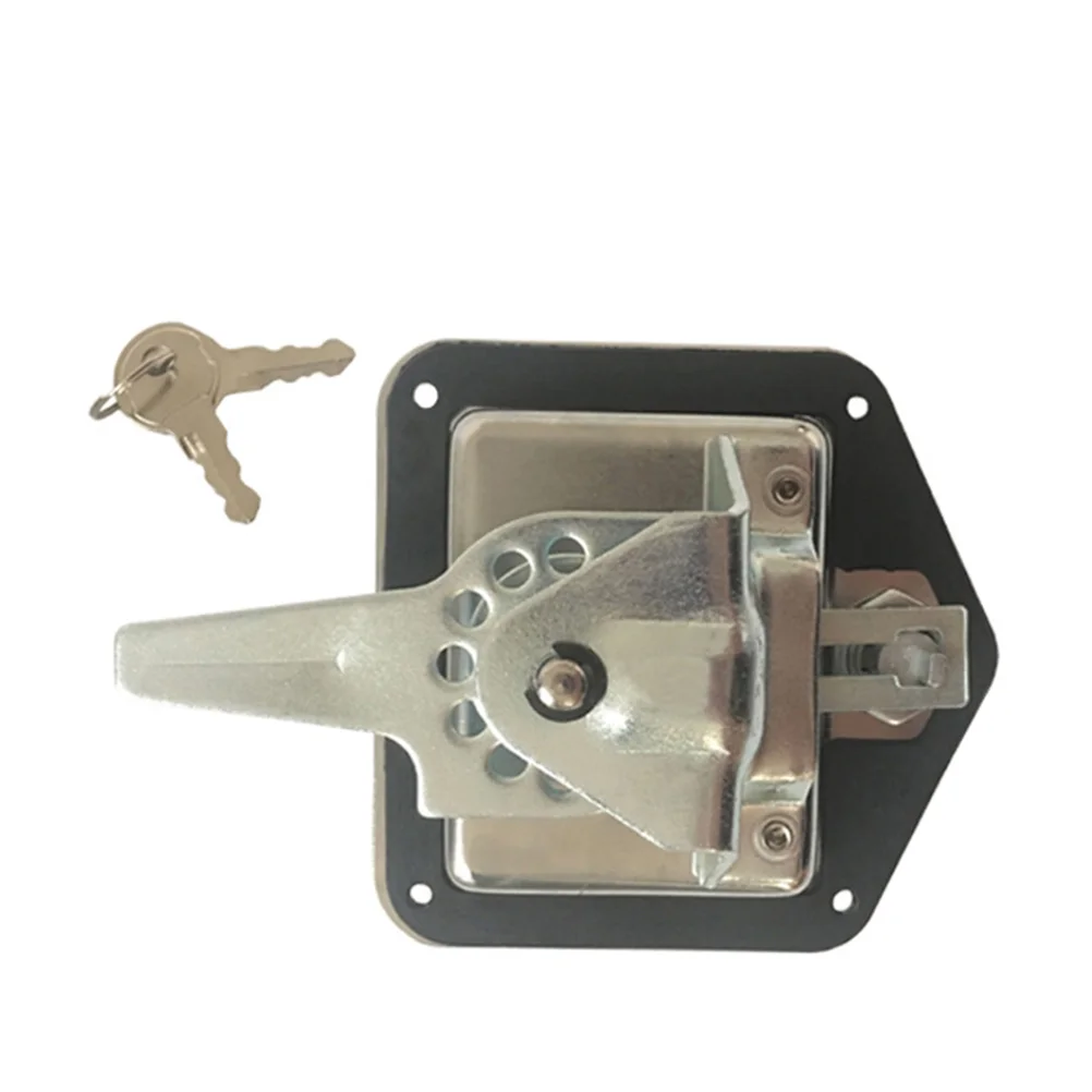 T Shape Foldable Lock Rv Accessories Trailer Locks Caravan Couplings Tool Box Security Paddle Locks Vehicle Hardware Anti Theft