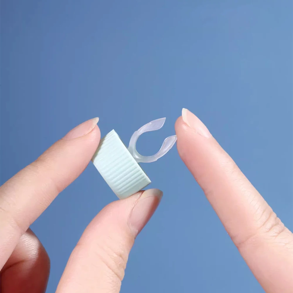 Portable Eye Contact Lenses Box Remover Silicone Soft Tip Tweezer Stick Wearing Tools Lens Accessories Milk Tea Box Beauty