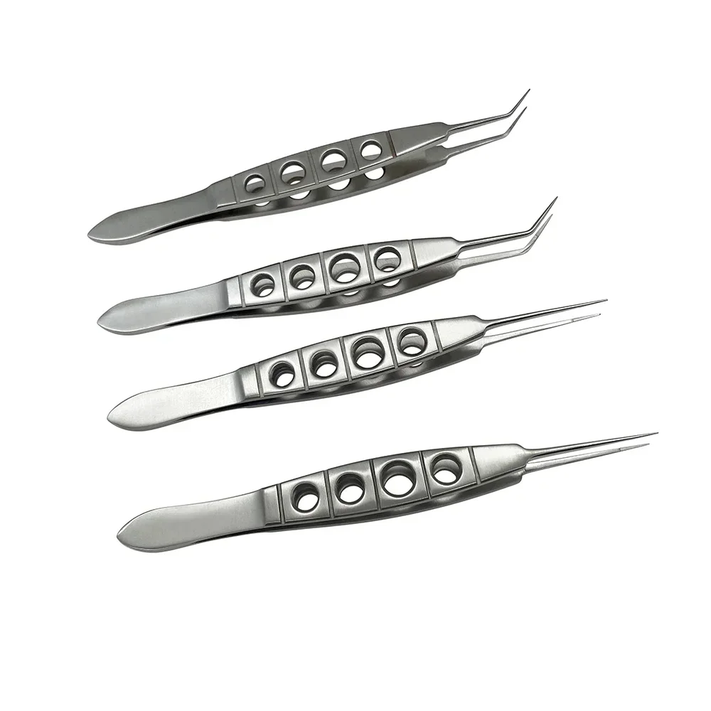 

Ophthalmic Forceps Teethed Tweezers Stainless Steel Forcep 108mm Ophthalmic Surgical Instrument 1pc