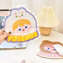 

Mouse Pad Breathable Non-slip Bottom Cartoon Animal Shape Mouse Cushion for Home
