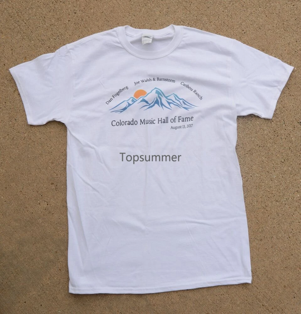 

Colorado Music Hall Of Fame 2017 T-Shirt White Medium Dan Fogelberg Joe Walsh