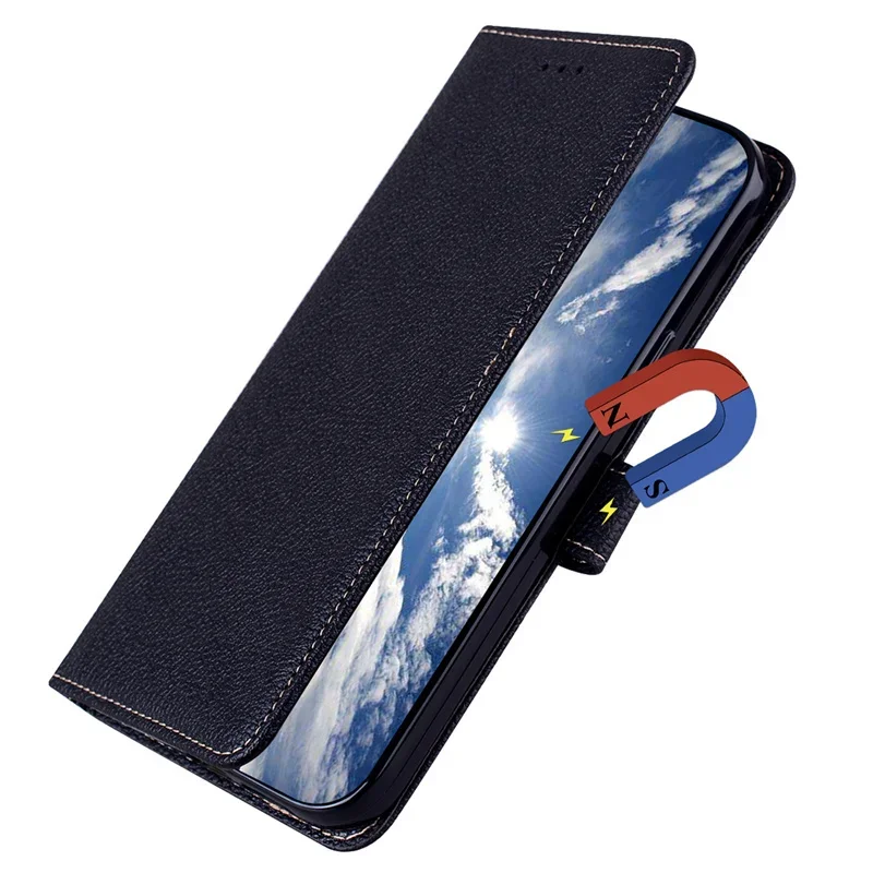 Luxury Leather Book-Style Wallet Phone Case - NARZO50 Collection