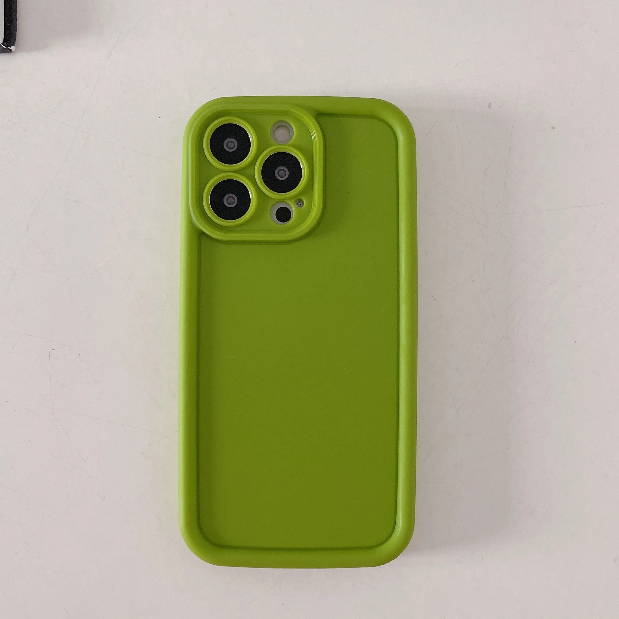 thumbnail image 1 of Fashion Soft Candy Liquid Silicone Phone Case For iPhone 15 14 13 12 11 Pro Max XS X XR 7 8 Plus SE 3 Bright Color Bumper Cover, 1 of 5