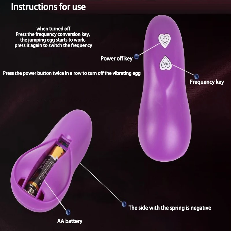 Tanie Sex żeński podwójna kontrola wibrujące urządzenie do masturbacji jaj bezprzewodowy pilot konwersja sklep