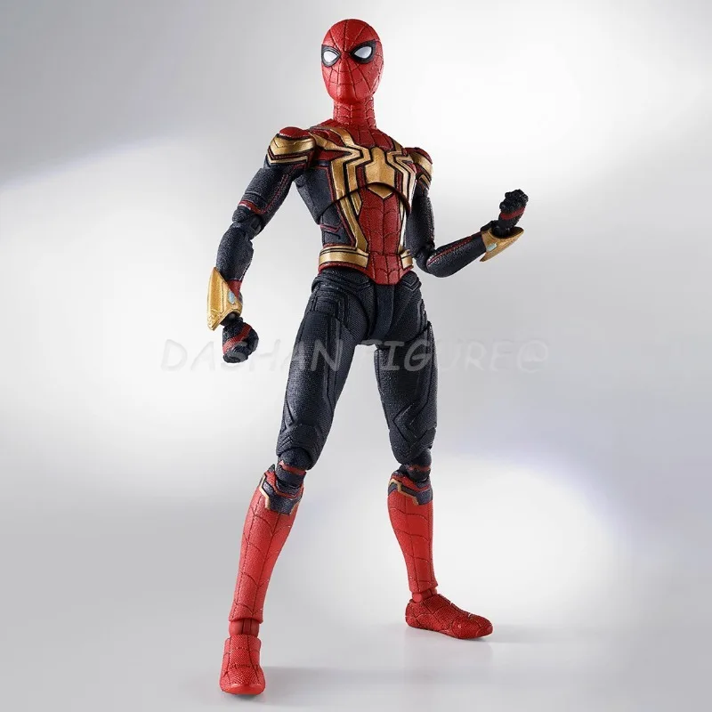 Shfマーベルスパイダーマンアクションフィギュア,モバイルPVC