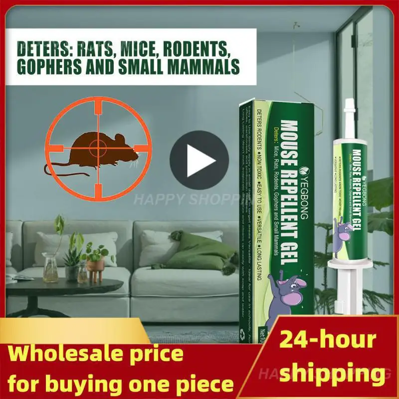 Yegbong Mouse Repellente Gel Indoor Domestic Car Engine Mouse Nemesis Repellenti Trappole Agenti Biologici Prodotti Per Il Controllo Dei Parassiti