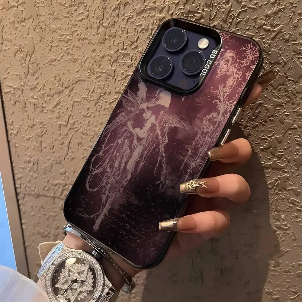 Gothic Coquette Cybersigilism Frosted Acrylic Phone Case