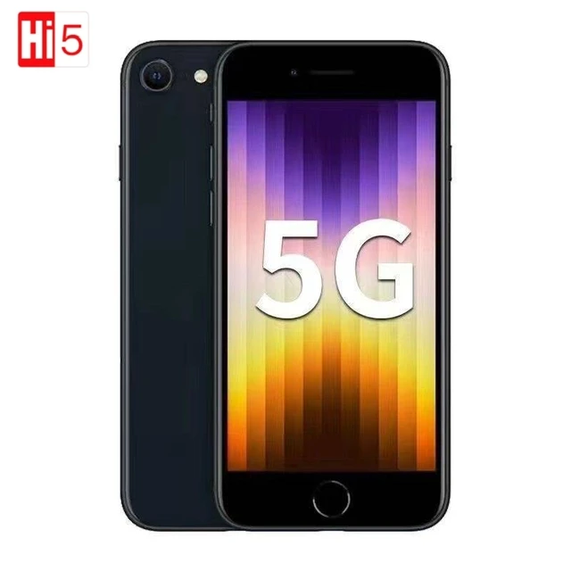 Original Apple iPhone SE 2022 SE3 A15 Bionic Chip 4G RAM 64GB/128GB/256GB ROM 4.7" 12MP Camera Fingerprint Unlocked Phone