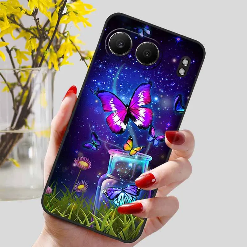 Luxury Silicone TPU Soft Bumper Case with Cute Cat Design for Oneplus Nord 4 - Premium Protective Cover