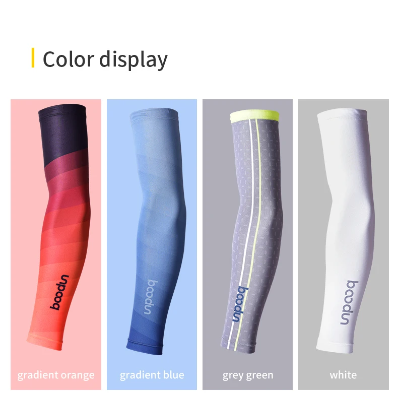 Description Picture 5 of itemCycling sleeves with high elasticity, breathability, sun protection, outdoor fitness, running, sports, and ice feel 1201266