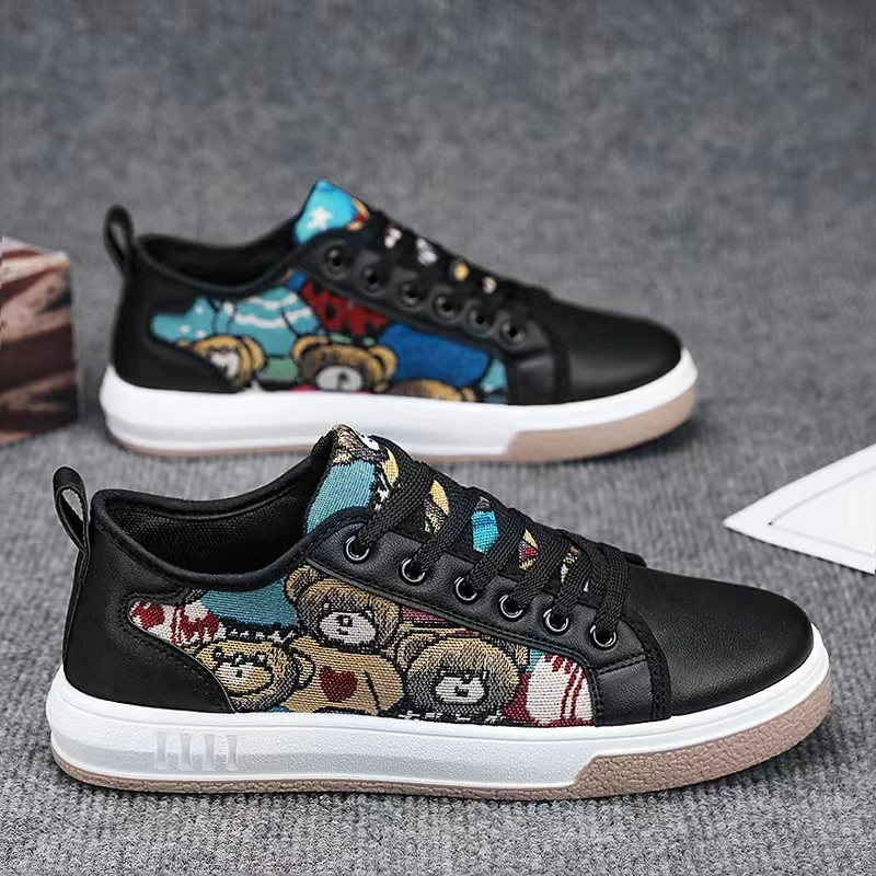 

Men Casual shoes Luxury Brand Comfortable Men shoes Geunine Leather Designer Flats High Quality Breathable Sneaker Male Footwear