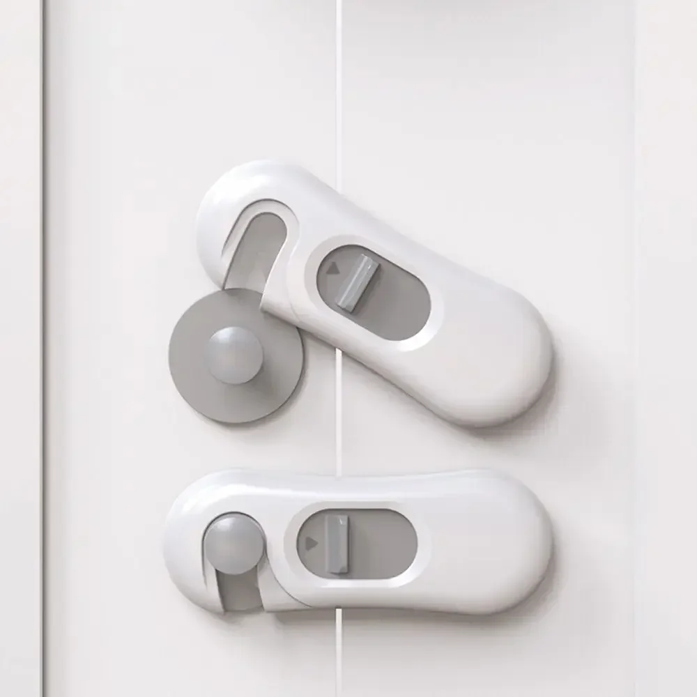 1/3pcs Protecter Baby Safety Accessories Home Children Safety Anti-Open Micro-Wave Oven Cabinet Door Locks Gray Doors Buckle