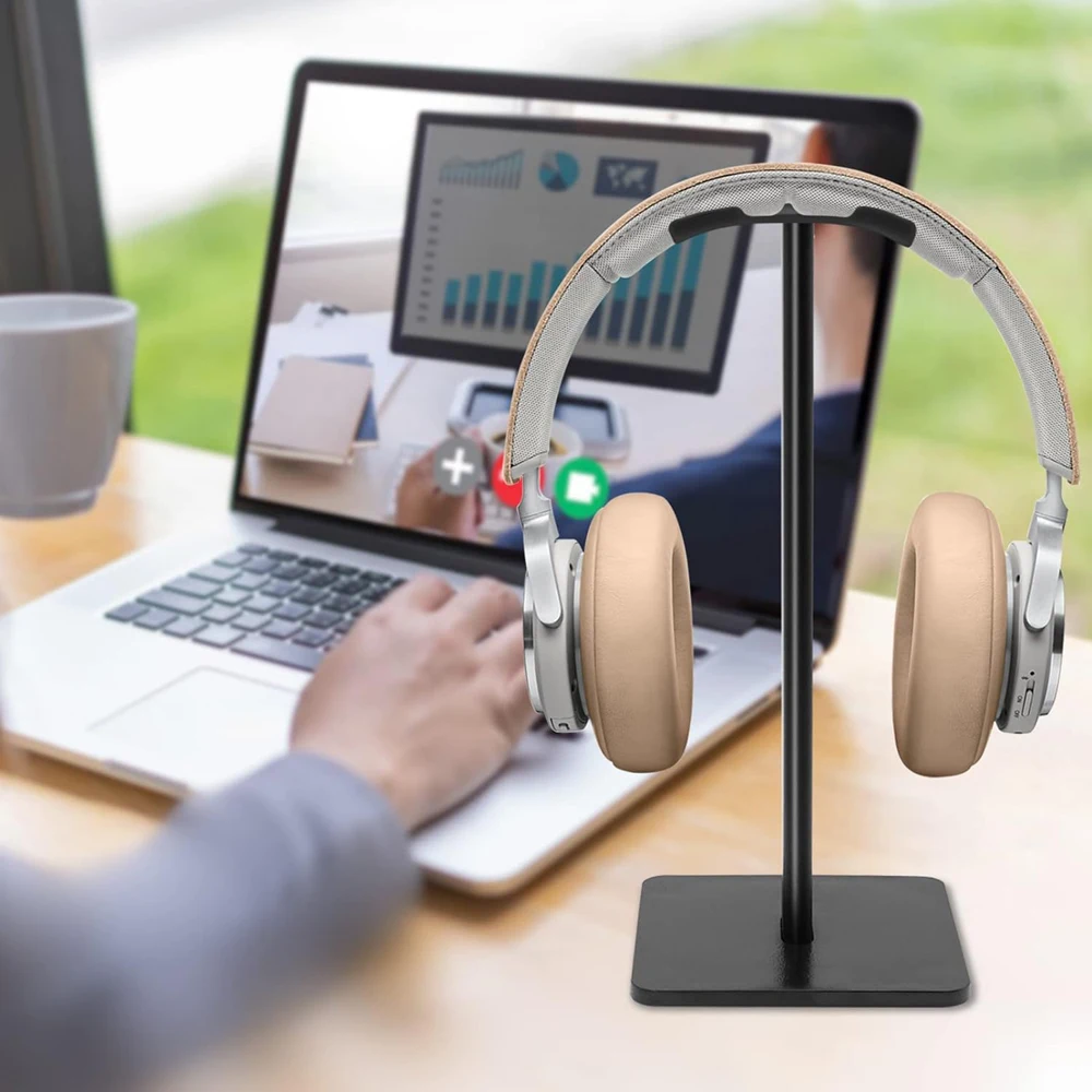 Sleek Desktop Headphone Stand & Holder - Universal Design