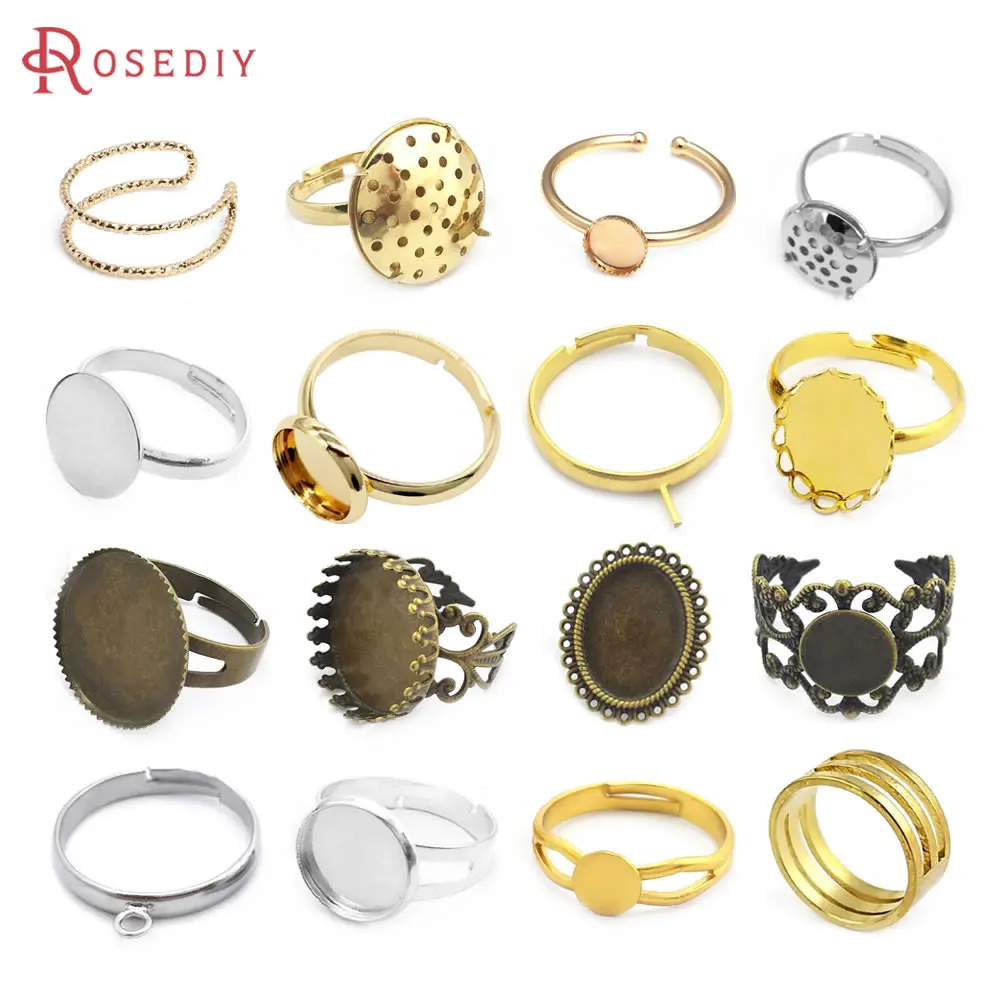 36 Perline Rotonde Cave In Lega Placcata Oro 18K – 6 Stili Per Gioielli Fai Da Te – BENECREAT