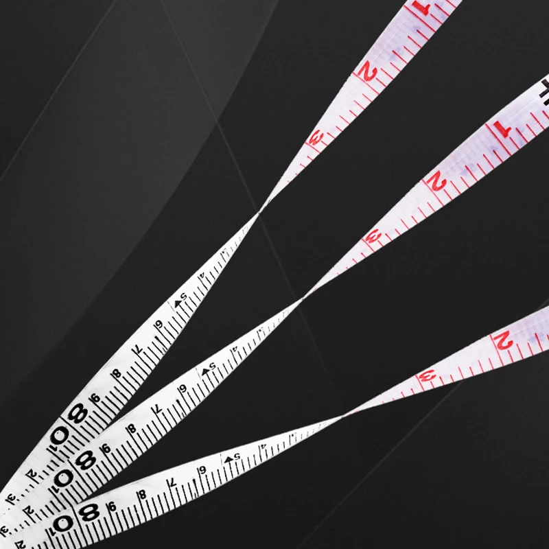 30/50/100M Handheld Fiberglass Tape Measure High-precision Wear-resistant Retractable Tape Ruler Woodworking Measuring Tools tape measure measuring tape measuring ruler