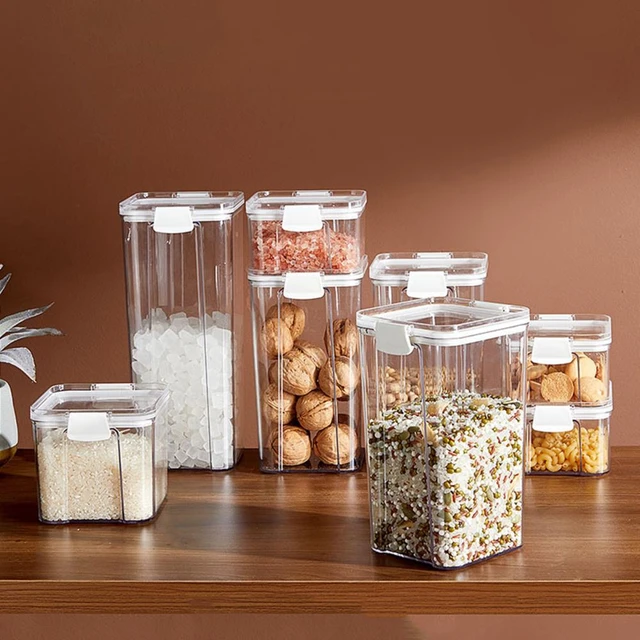 Baking Supplies Organizer Airtight Food Storage Container Leak