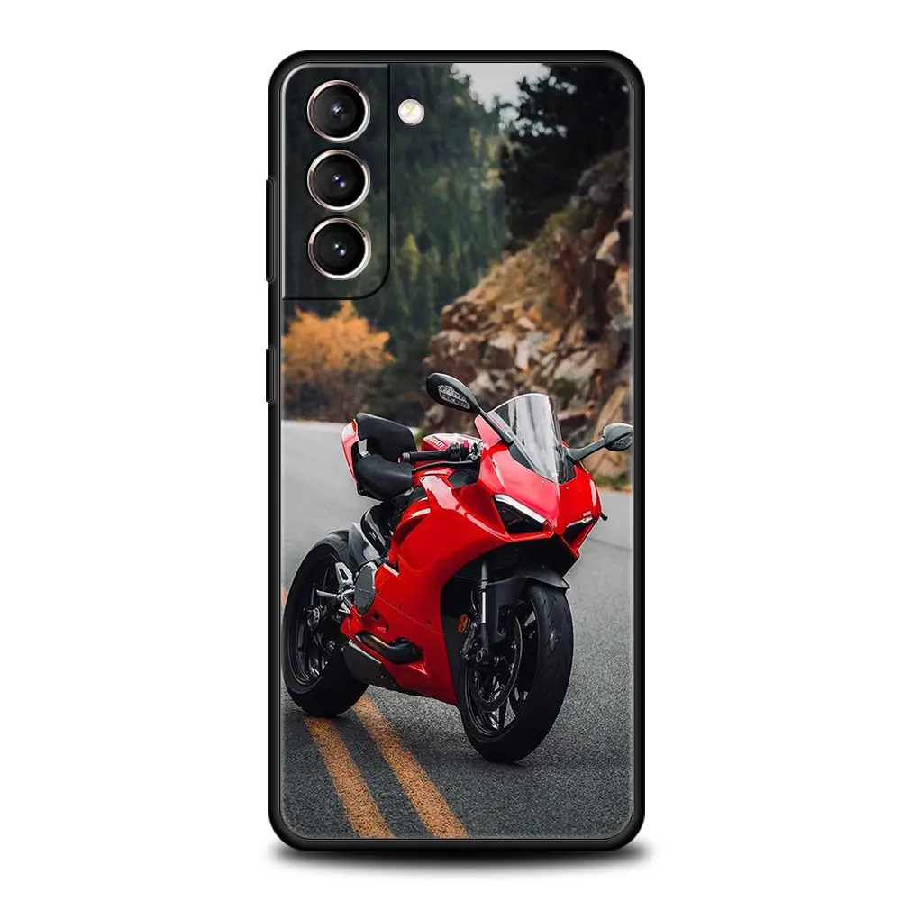 Moto Cross Motorcycle Sports Soft Phone Case