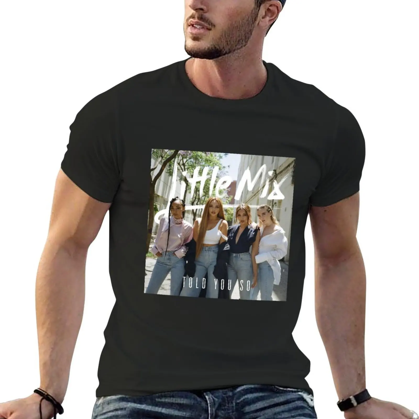 

Little Mix T-Shirt plus size tops boys whites designer t shirt men