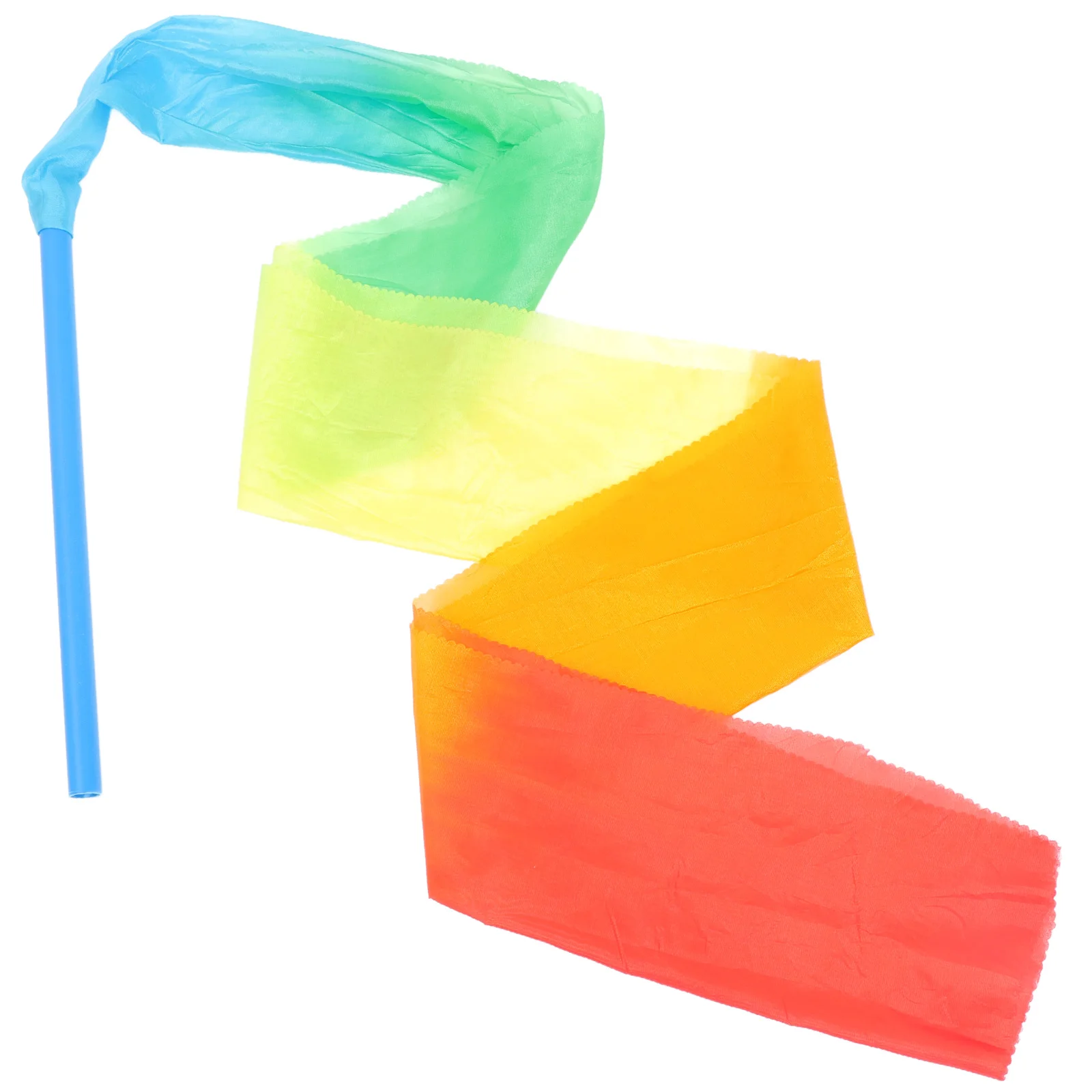 Gymnastics Ribbon Colorful Dance Ribbons Artistic Performing Ribbon Dancing Streamers Gymnastics Supplies Fitness Body 2Pcs
